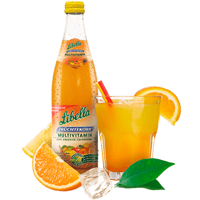 Libella - Die Limonade mit dem fruchtig-frischen Geschmack. Ob Orange,  Zitrone, Kräuterjodler oder Schorle